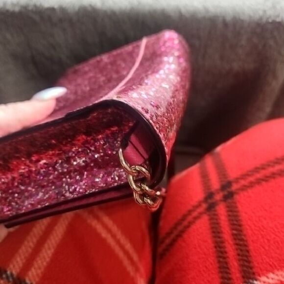 Kate Spade Sparkling Fuchsia Crossbody Bags With Storybook Lining Set Of 2 - Picture 6 of 16